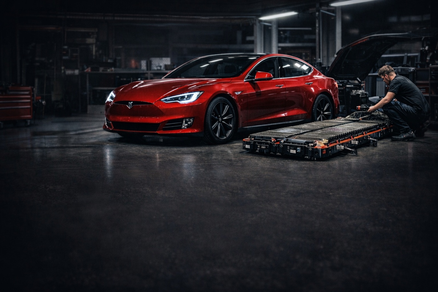 ремонт батареї Tesla у Чернівцях